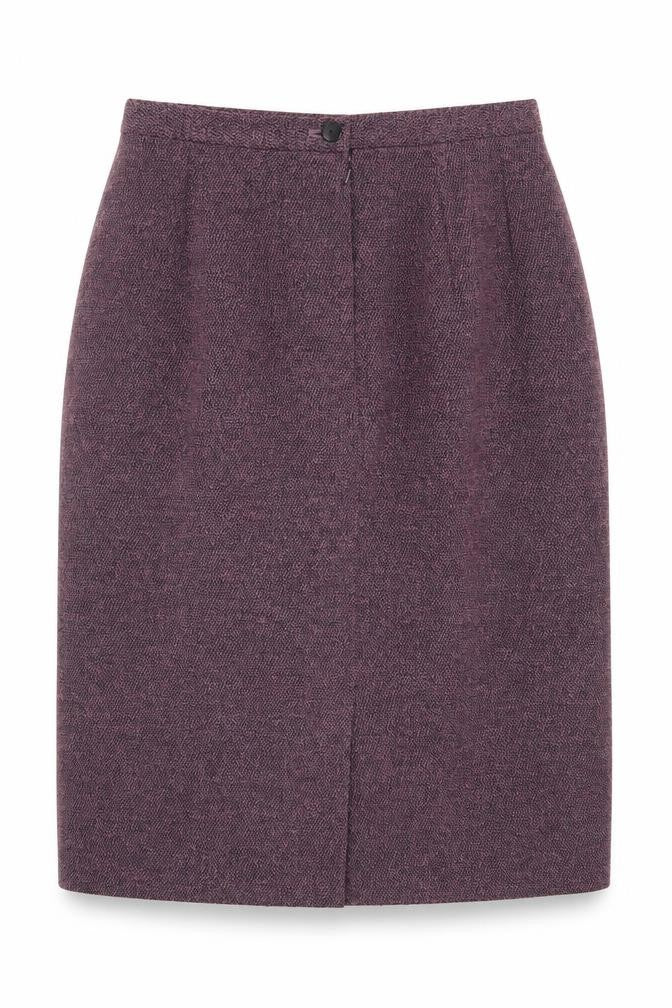 C . M .D Womens Pink  Rayon Straight & Pencil Skirt Size 14   Zip
