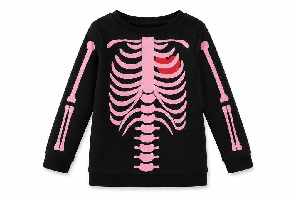 George Girls Black  100% Cotton Pullover Sweatshirt Size 2-3 Years