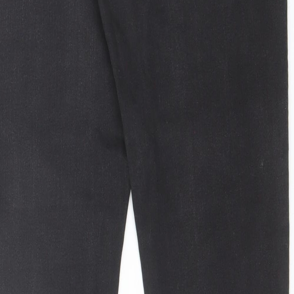 Denim Co Womens Black  Cotton Skinny Jeans Size 12 L33 in Regular