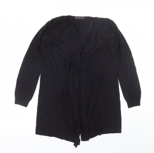 Marks and Spencer Womens Black V-Neck  Viscose Cardigan Jumper Size S