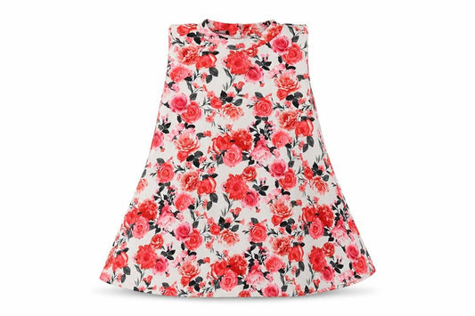 New One Womens Pink Floral Polyester Tunic Tank Size S Mock Neck