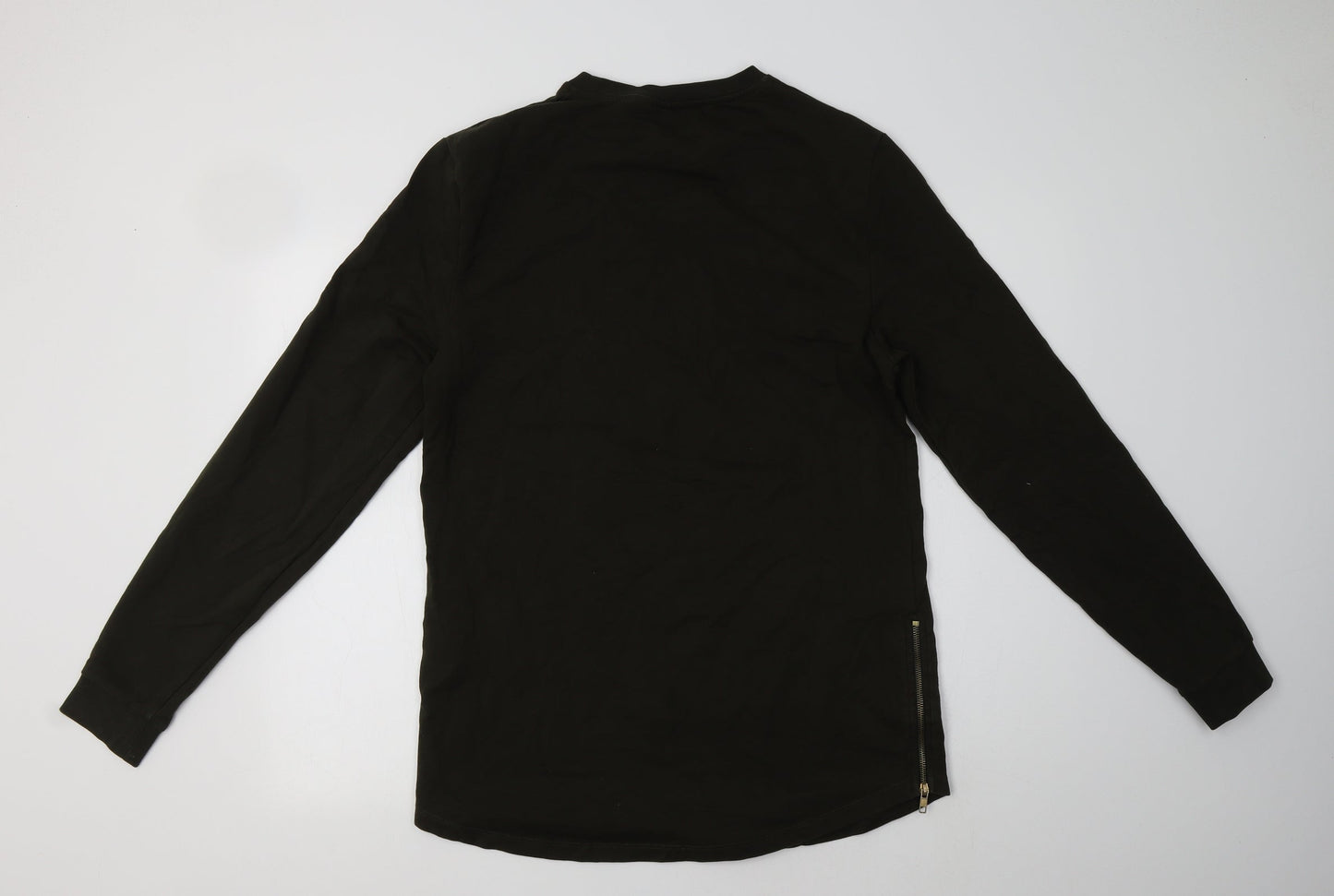 ASOS Womens Green  Cotton Pullover Sweatshirt Size L