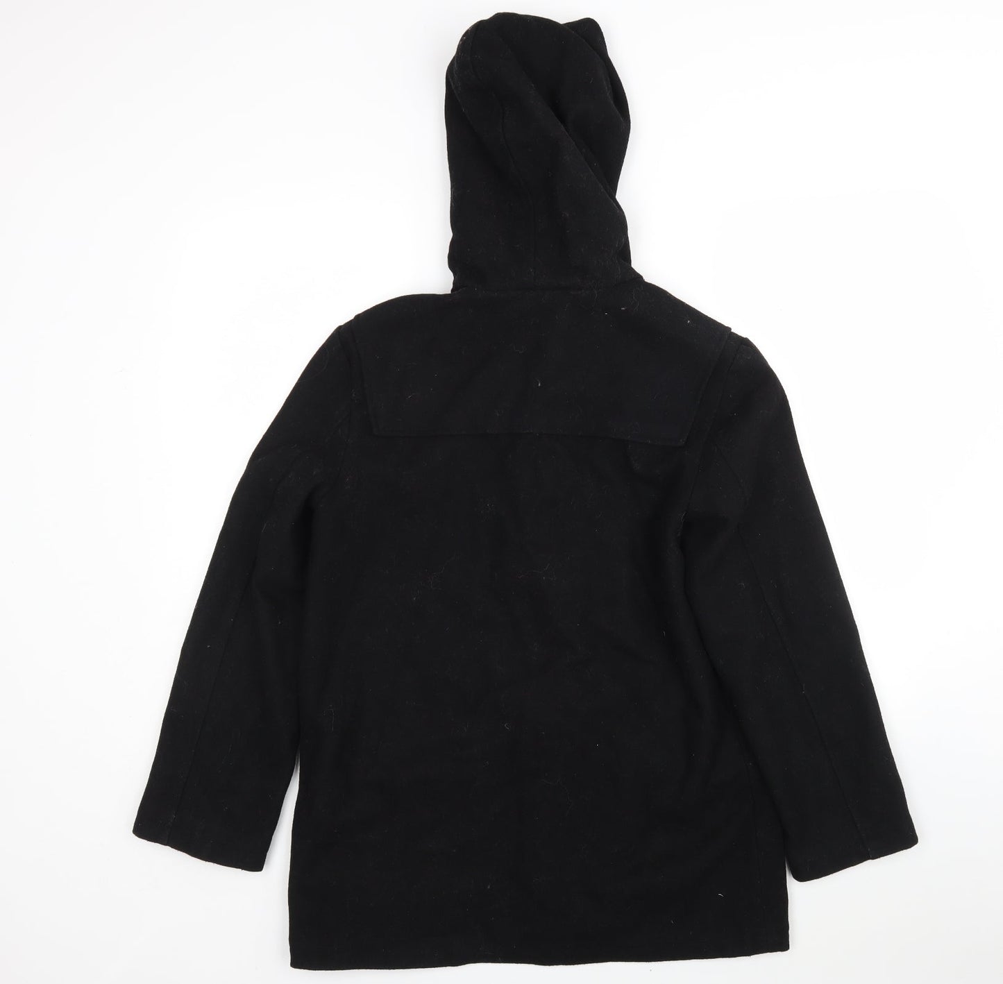 POP Womens Black   Pea Coat Coat Size S