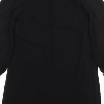 Atmosphere Womens Black  Polyester A-Line  Size 6  Round Neck