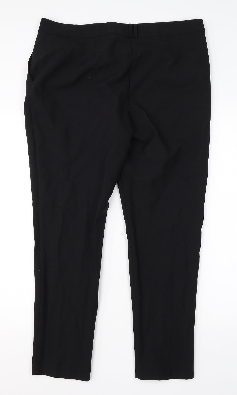 Atmosphere Womens Black  Viscose Dress Pants Trousers Size 12 L26 in Regular