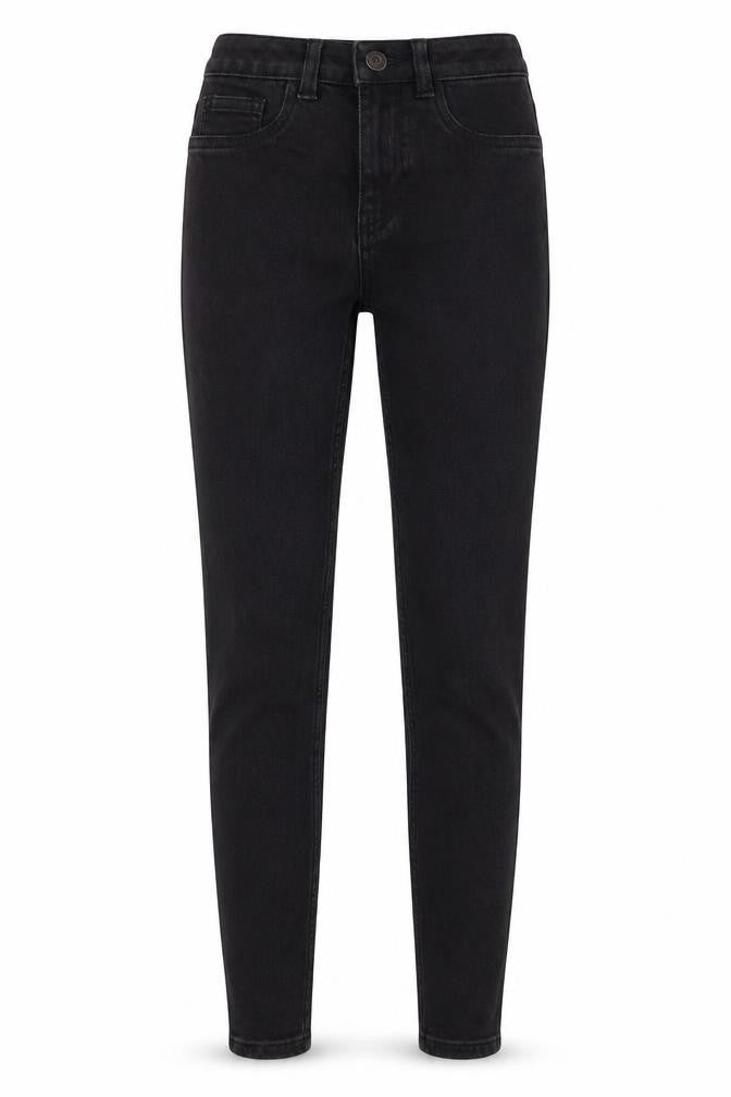 New Look Womens Black  Cotton Skinny Jeans Size 8 L26 in Regular