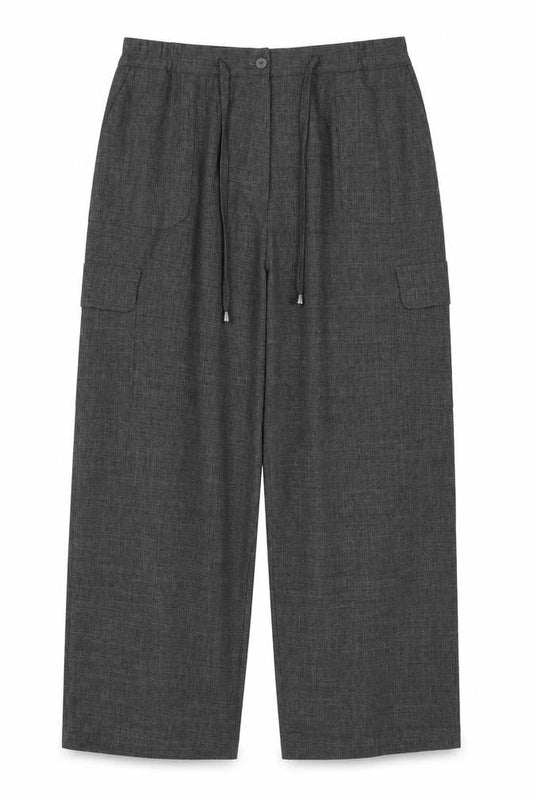 Agenda Womens Grey  Polyester Dress Pants Trousers Size 18 L28 in Regular
