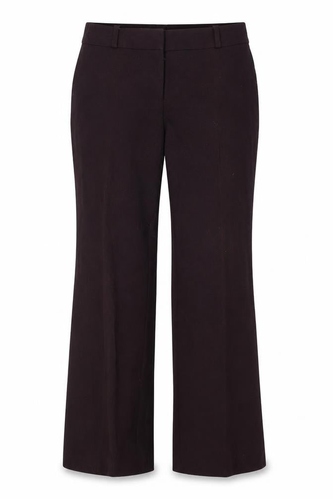 M&Co Womens Purple  Viscose Dress Pants Trousers Size 12 L26 in Regular