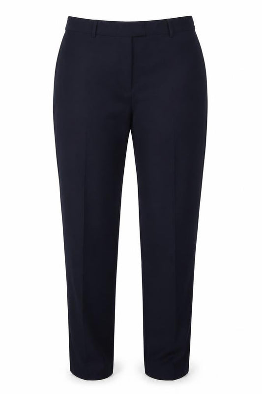 Debenhams Womens Black  Viscose Dress Pants Trousers Size 14 L26 in Regular