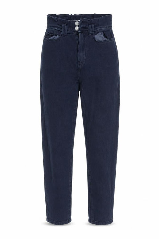 Per Una Womens Blue  Cotton Straight Jeans Size 6 L28 in Regular