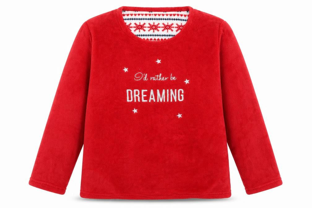 Primark Womens Red Round Neck  Polyester Pullover Jumper Size 14