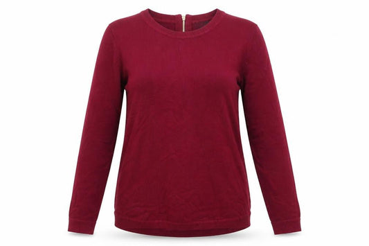 M&Co Womens Pink Round Neck  Viscose Pullover Jumper Size 12