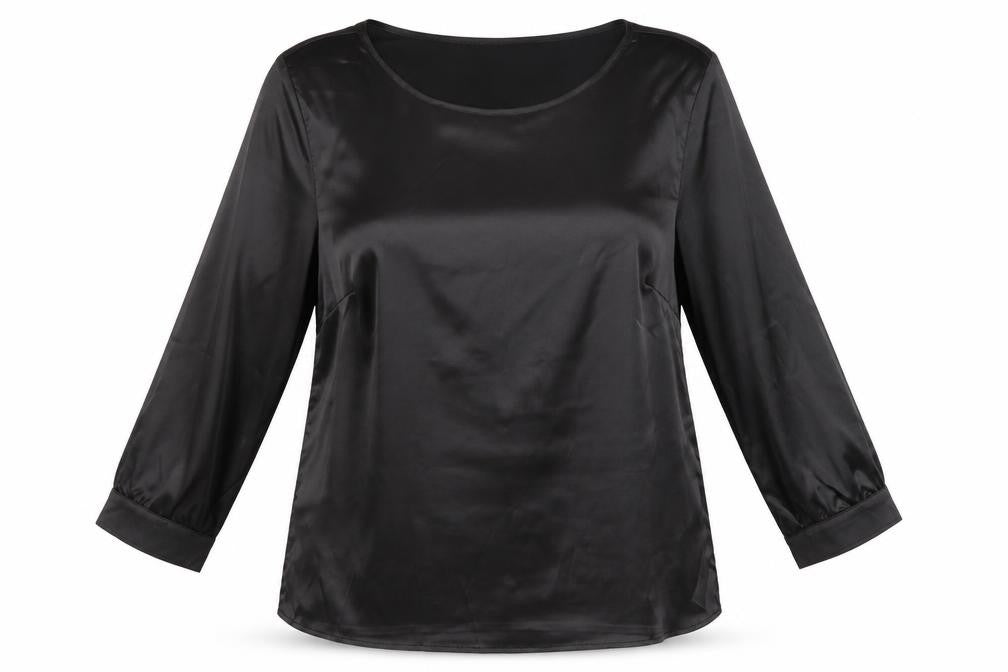 Preworn Womens Beige   Basic T-Shirt Size XL Round Neck