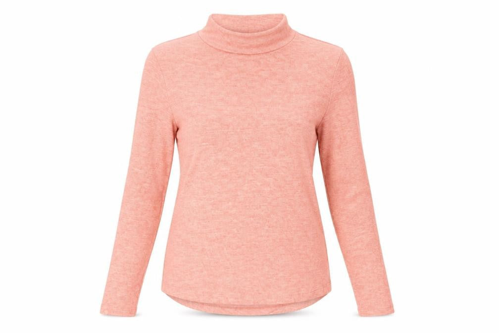 Klass Womens Pink High Neck   Pullover Jumper Size S
