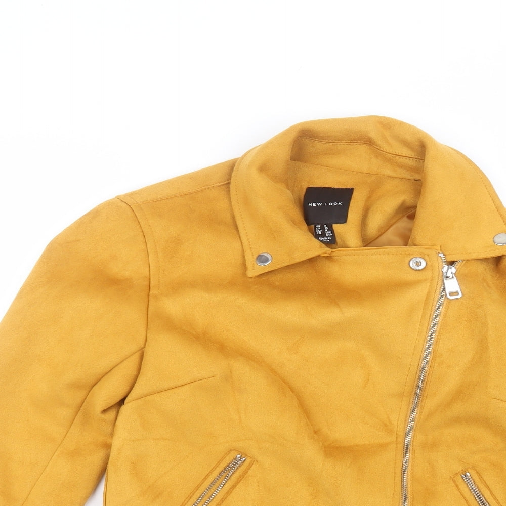 New Look Womens Orange   Jacket  Size 8