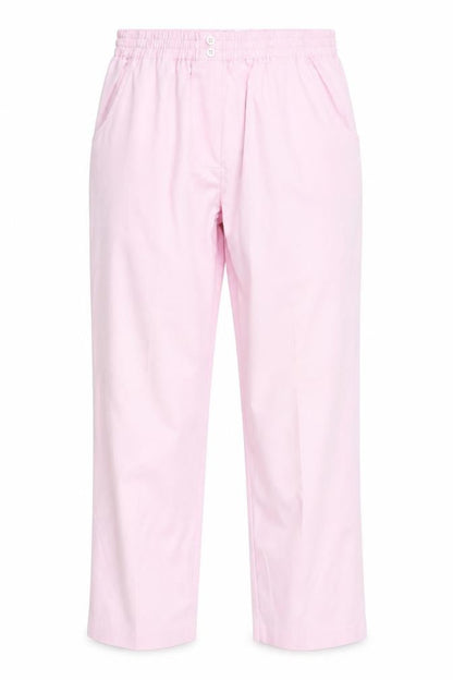 Ocealis Womens Pink  Polyester Trousers  Size 16 L25 in Regular