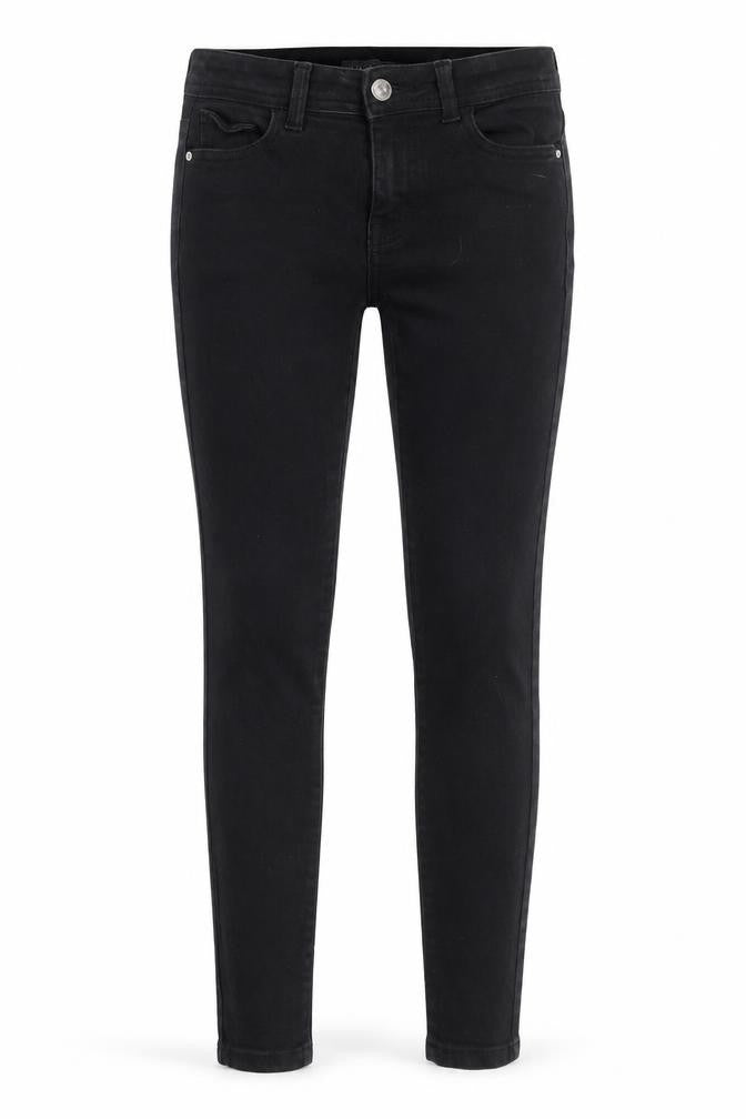 Denim Co Womens Black  Cotton Skinny Jeans Size 6 L24 in Regular