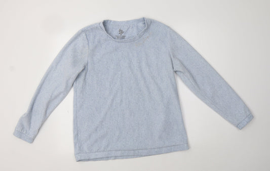 Primark Womens Blue  Polyester Top Lounge Set Size M