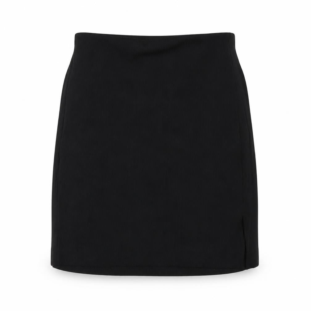 Divided Womens Black  Polyester A-Line Skirt Size S