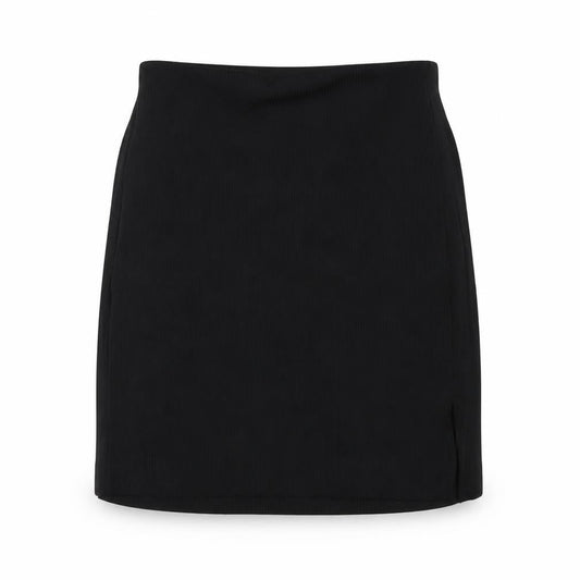 Divided Womens Black  Polyester A-Line Skirt Size S