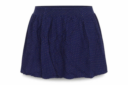 Papaya Womens Blue Polka Dot Viscose A-Line Skirt Size 8