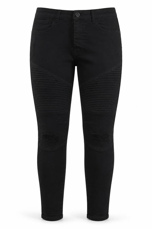 Denim & Co. Womens Black  Cotton Skinny Jeans Size 30 in L30 in Regular