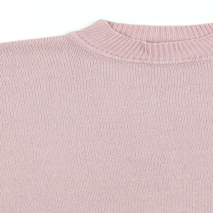 Damart Womens Grey High Neck  Acrylic Pullover Jumper Size 14