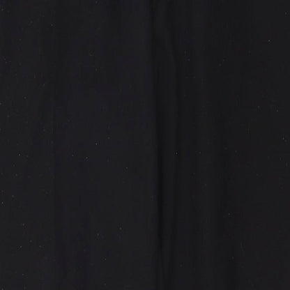 George Womens Black  Polyester Trousers  Size 12 L28 in Regular