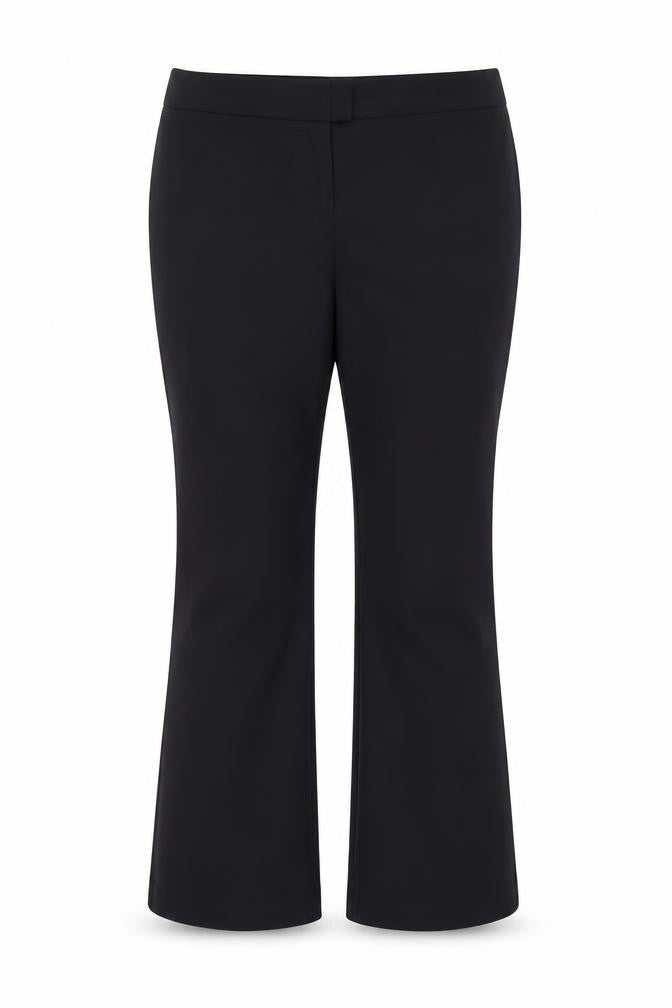 George Womens Black  Polyester Trousers  Size 14 L30 in Regular