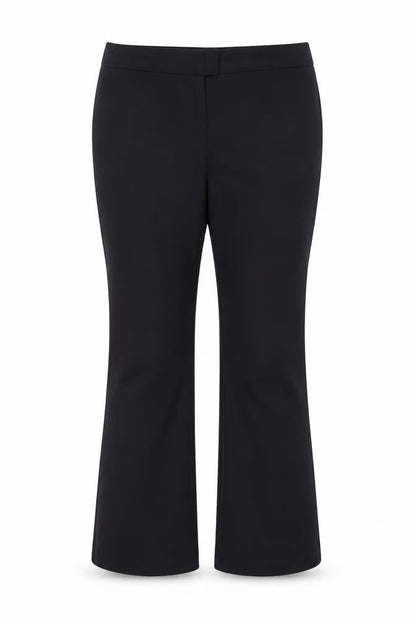 George Womens Black  Polyester Trousers  Size 14 L30 in Regular