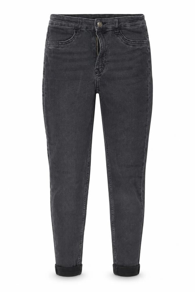 Divided Womens Grey  Cotton Skinny Jeans Size 10 L24 in Regular