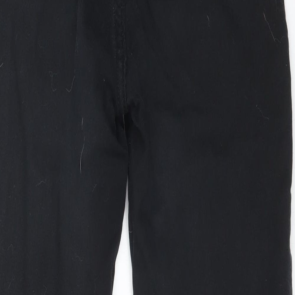 F&F Womens Black  Cotton Skinny Jeans Size 10 L27 in Regular