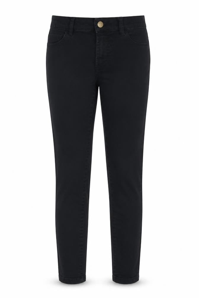 H&M Womens Black  Cotton Skinny Jeans Size 8 L29 in Regular