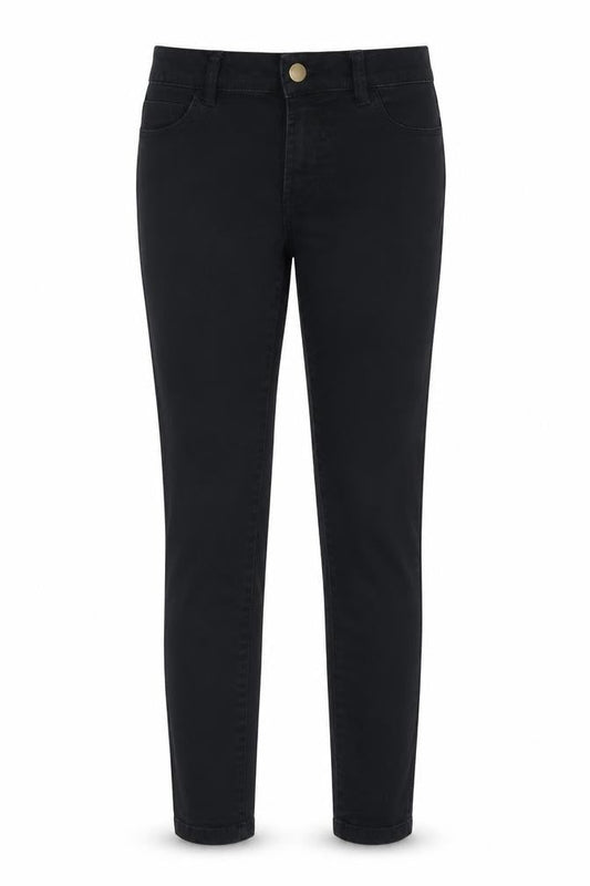 H&M Womens Black  Cotton Skinny Jeans Size 8 L29 in Regular