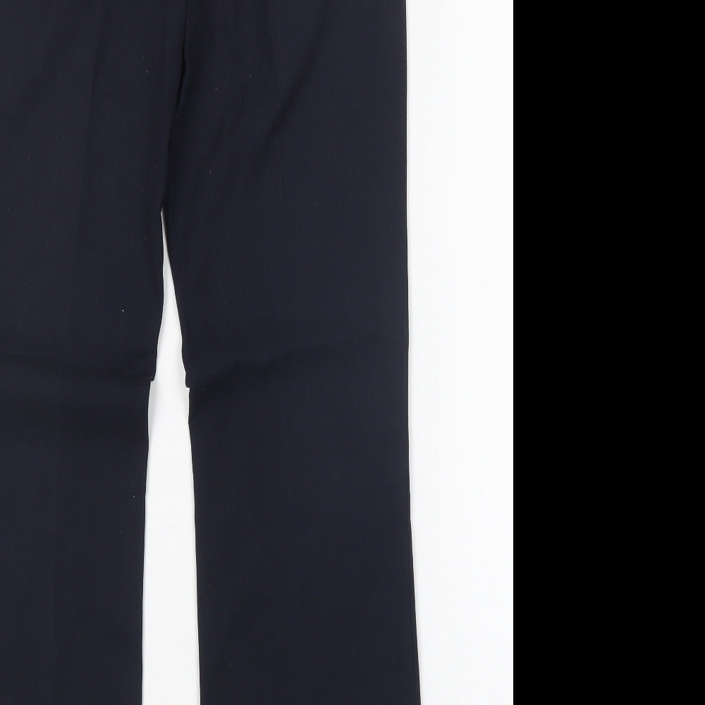 NEXT Womens Blue  Polyester Trousers  Size 8 L30 in Regular