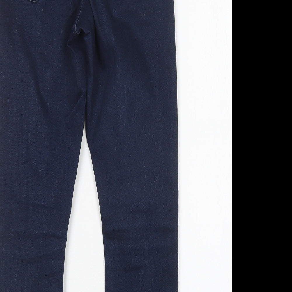 ASOS Womens Blue  Cotton Skinny Jeans Size 26 in L23 in Regular