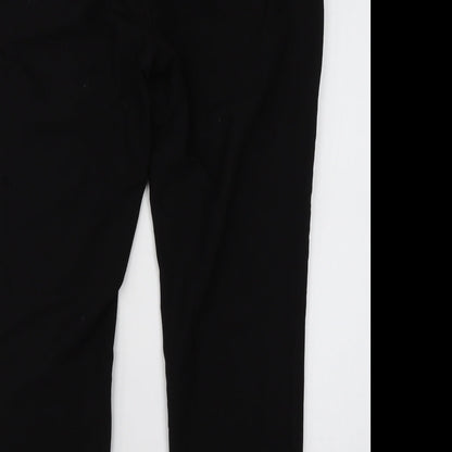Principles Womens Black  Viscose Dress Pants Trousers Size 12 L23 in Regular