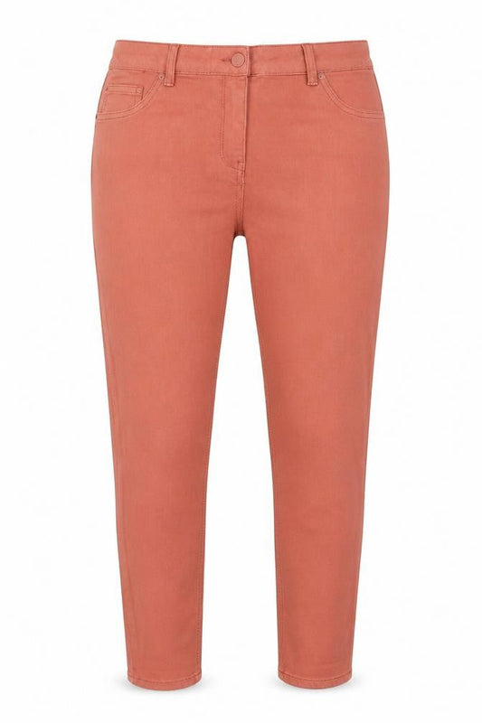 Papaya Womens Pink  Cotton Skinny Jeans Size 12 L26 in Regular