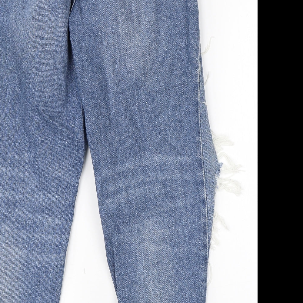 Denim Co Womens Blue  Cotton Mom Jeans Size 10 L24 in Regular