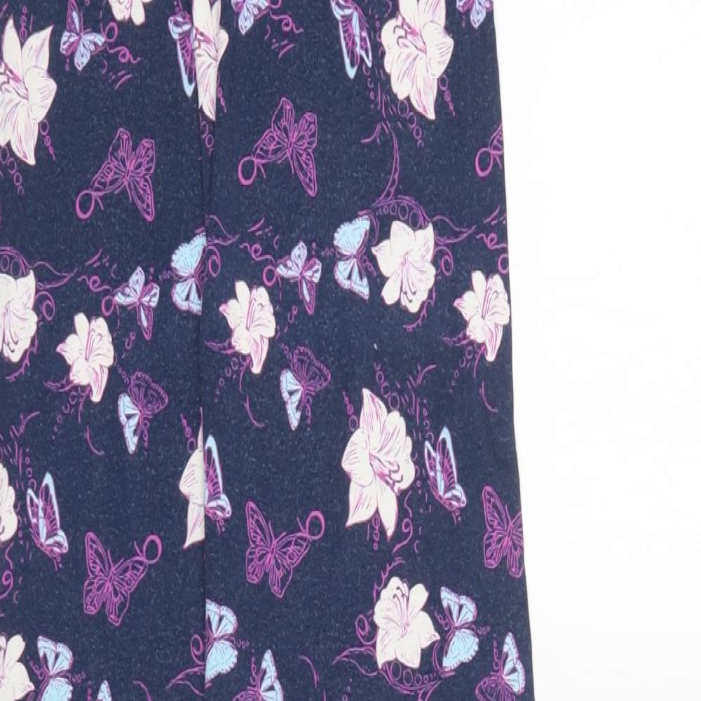 Preworn Womens Multicoloured Animal Print Viscose Tank Dress  Size 10  Round Neck