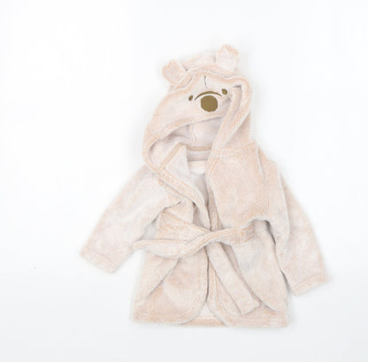 Preloved George Girls Brown  Polyester  Gown Size 6-9 Months - Front