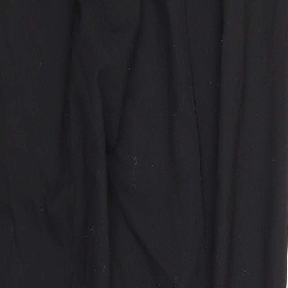 River Island Womens Black  Polyester Trousers  Size 36 in L30 in Regular
