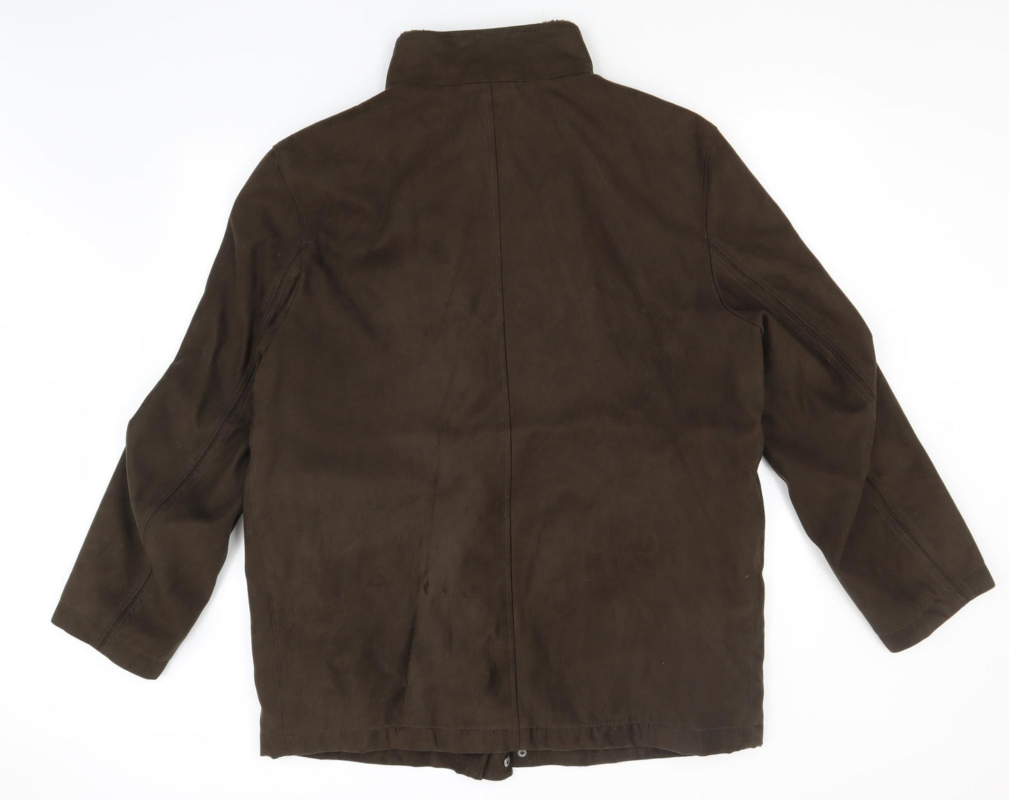 Marks and Spencer Womens Brown   Overcoat Jacket Size L
