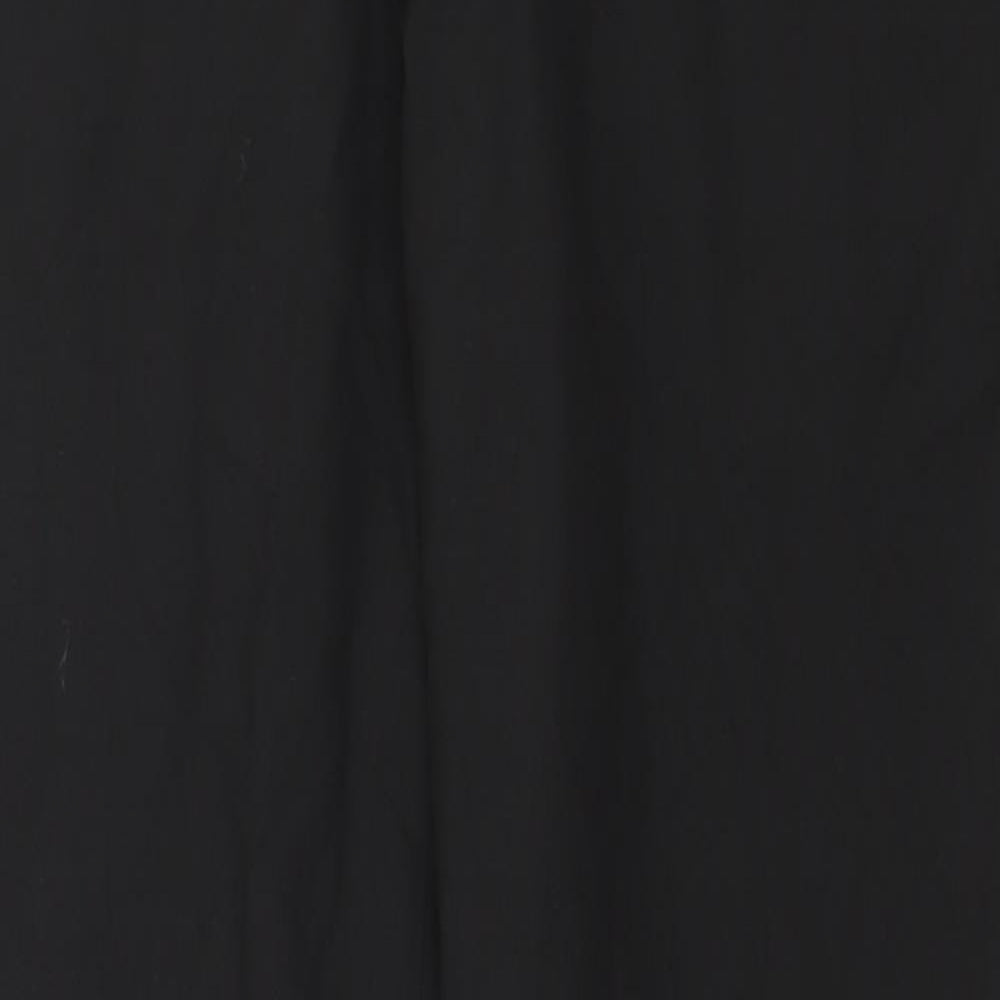 NEXT Womens Black  Polyester Trousers  Size 34 L30 in Regular