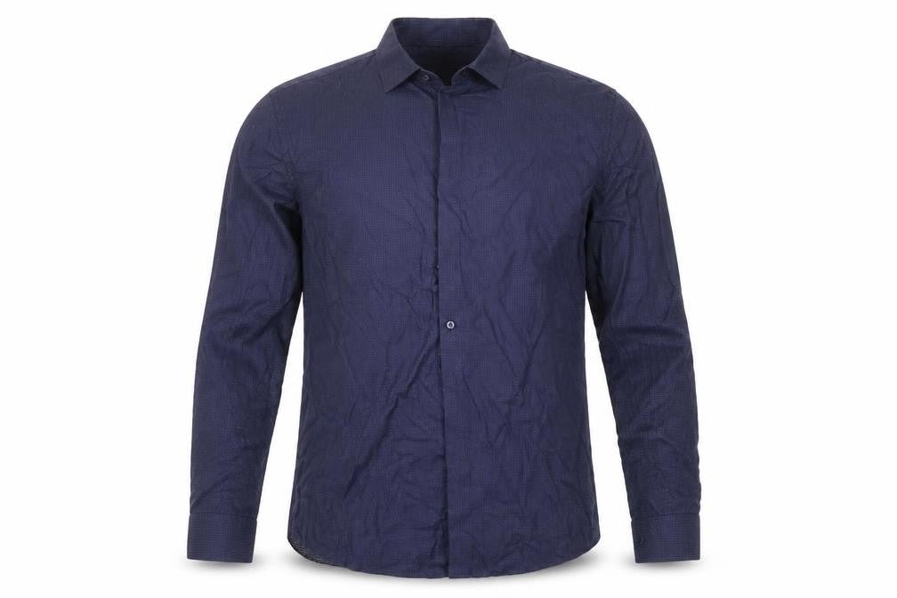 Taylor & Wright Mens Blue  Cotton  Button-Up Size 15.5 Collared