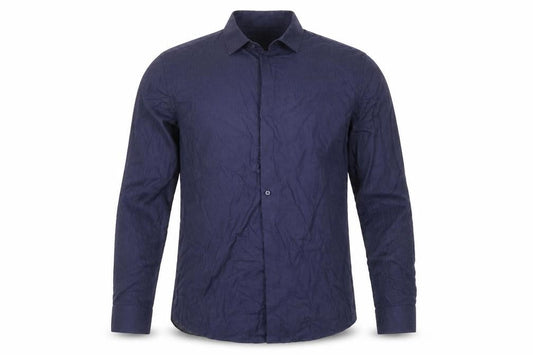 Taylor & Wright Mens Blue  Cotton  Button-Up Size 15.5 Collared