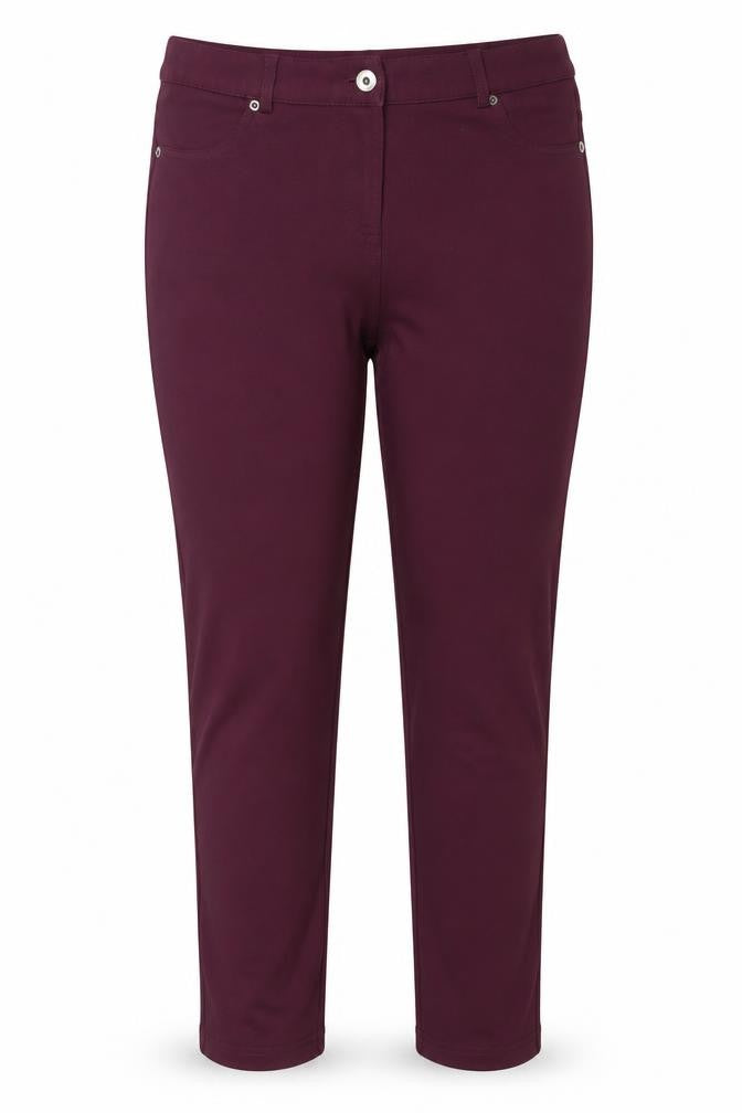 Warehouse Womens Pink  Viscose Trousers  Size 16 L30 in Regular