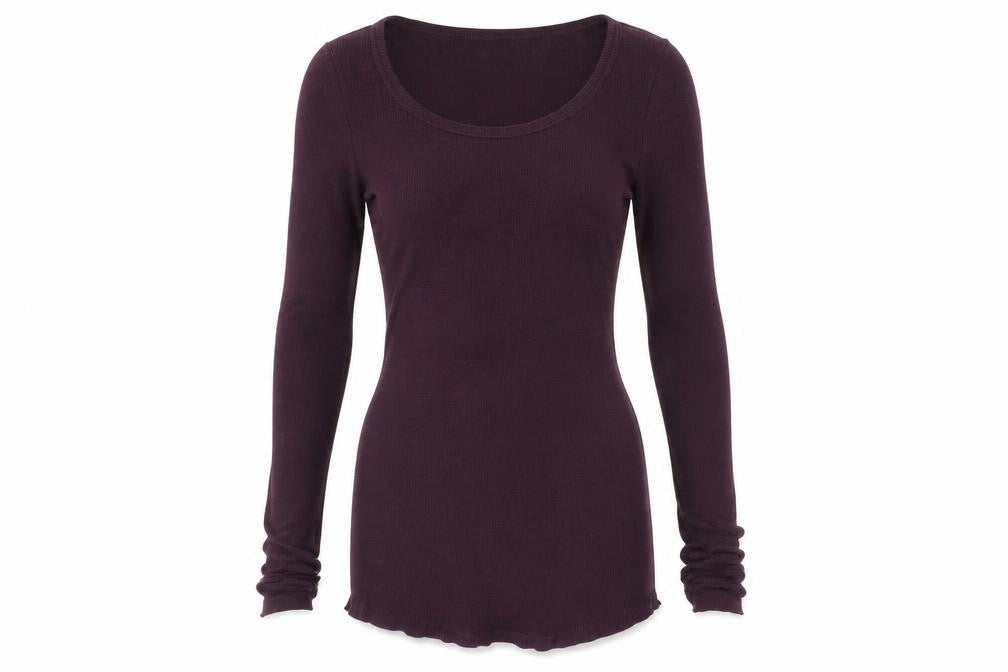 New Look Womens Red Round Neck  Cotton Pullover Jumper Size 8