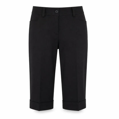 Preworn Womens Black  Wool Cropped Trousers Size 30  Regular