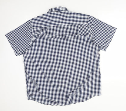Premier Mens Multicoloured Check Cotton  Button-Up Size M Collared